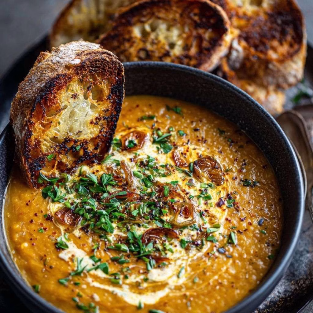 Caramelized Onion Dal Recipe