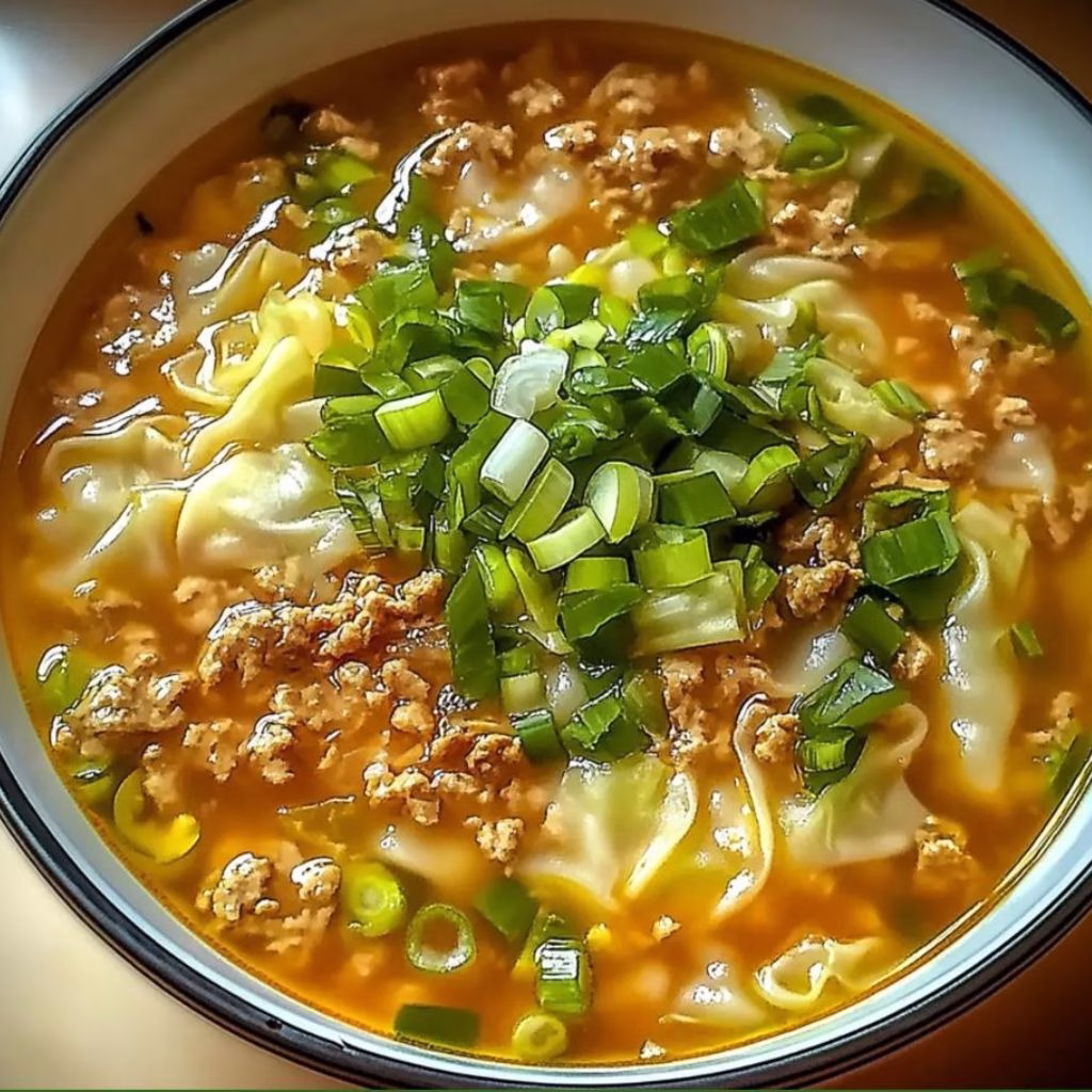 One-Pot Egg Roll Soup Recipe