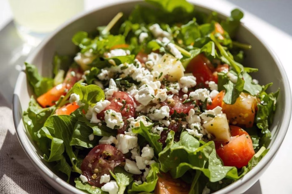 Feta Chopped Salad Recipe