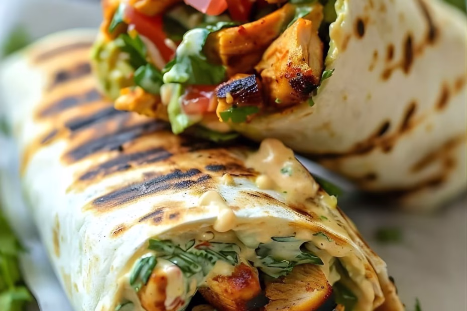 Chicken Caesar Wrap Recipe