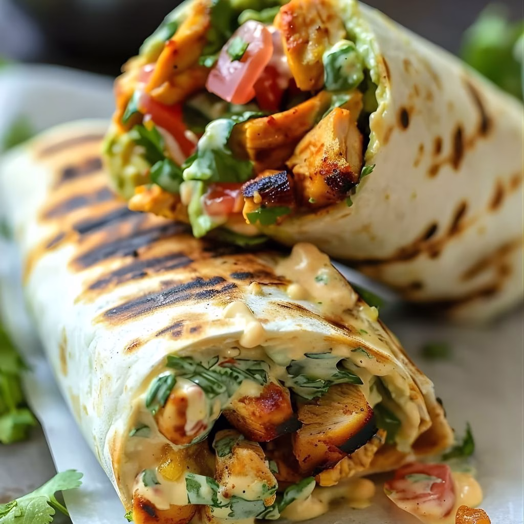 Chicken Caesar Wrap Recipe