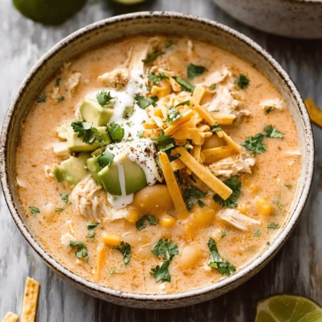 Creamy White Chicken Chili Recipe