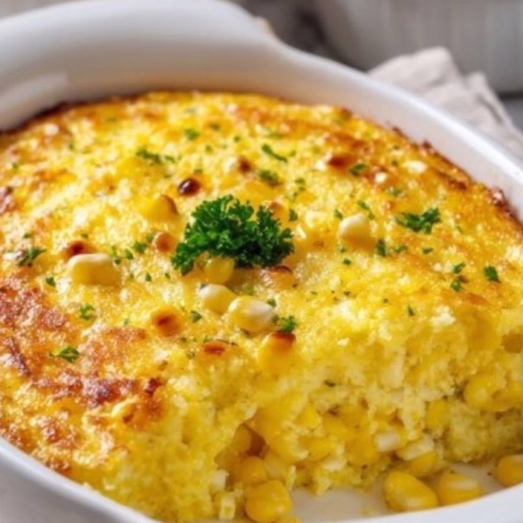 Easy Corn Pudding Recipe