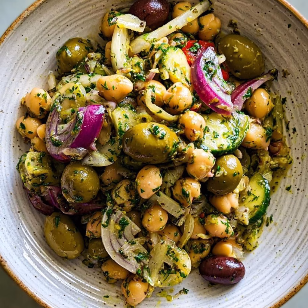 Marinated Zaatar Bean Salad Recipe