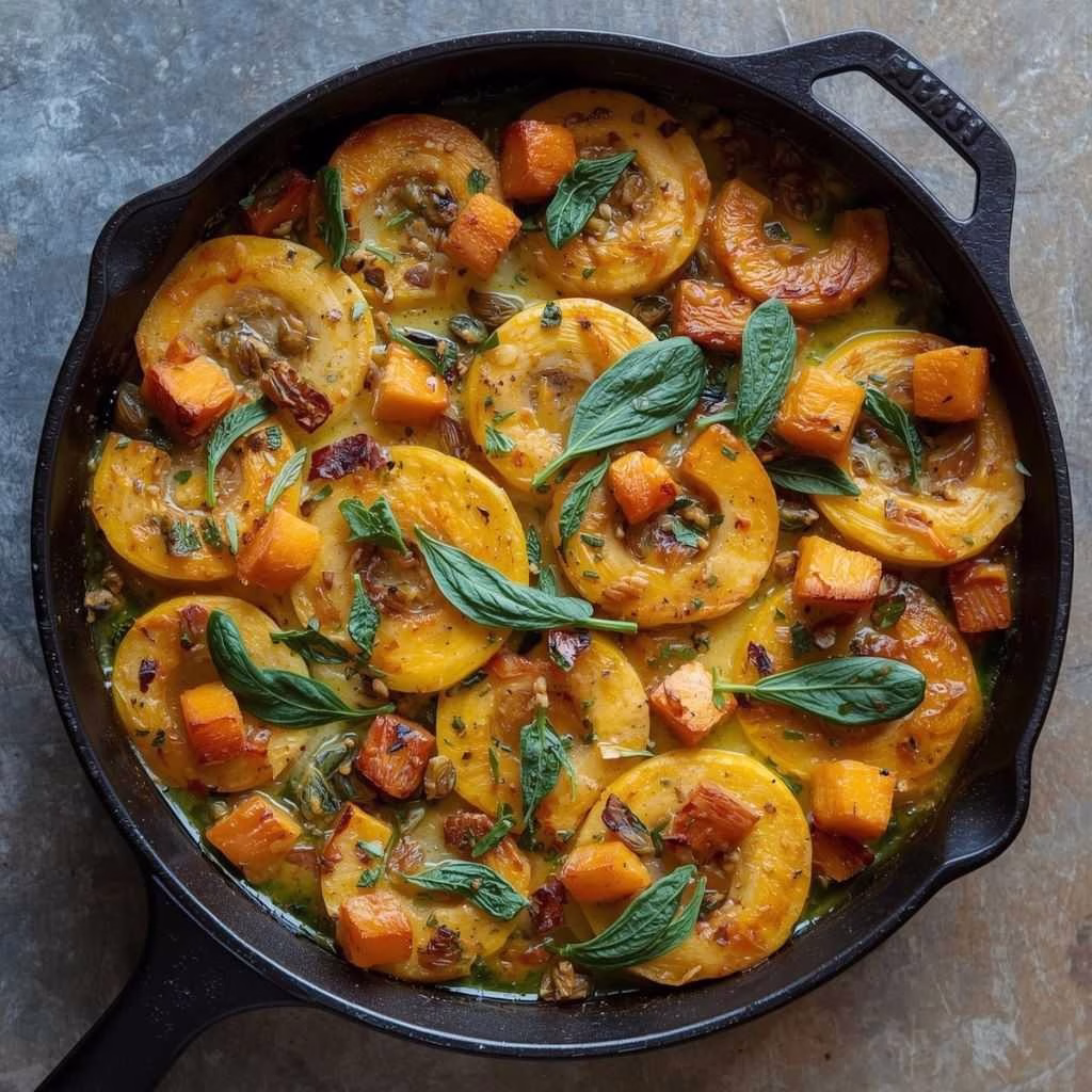 Sage Butternut Squash Gratin Recipe