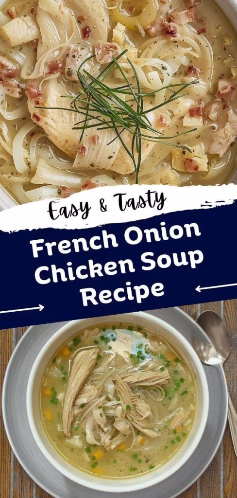 French Onion Chicken Soup Recipe