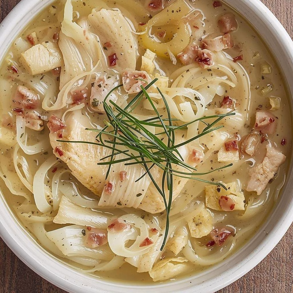 French Onion Chicken Soup Recipe