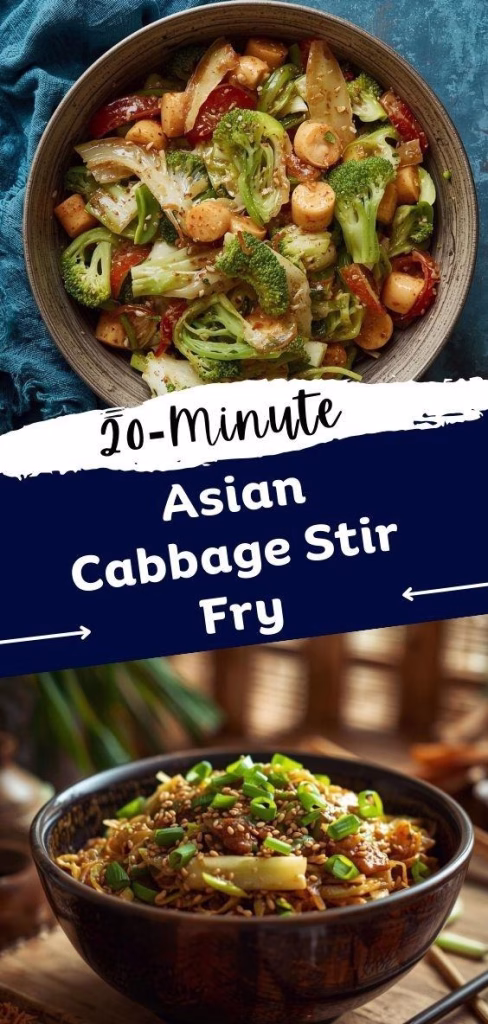 20-Minute Asian Cabbage Stir Fry Recipe