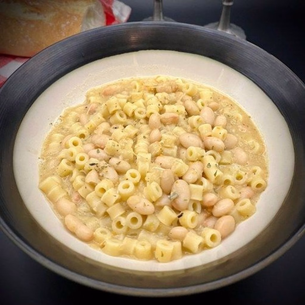 White Pasta e Fagioli Recipe