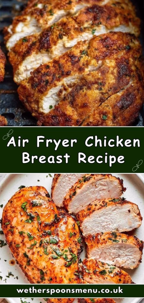 Air Fryer Chicken Breast Recipe