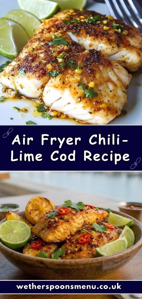 Air Fryer Chili-Lime Cod Recipe