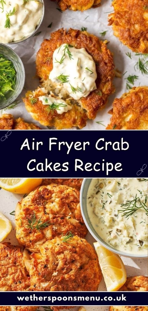 Air Fryer Crab Cakes Recipe