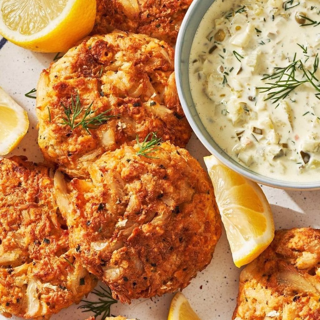 Air Fryer Crab Cakes Recipe
