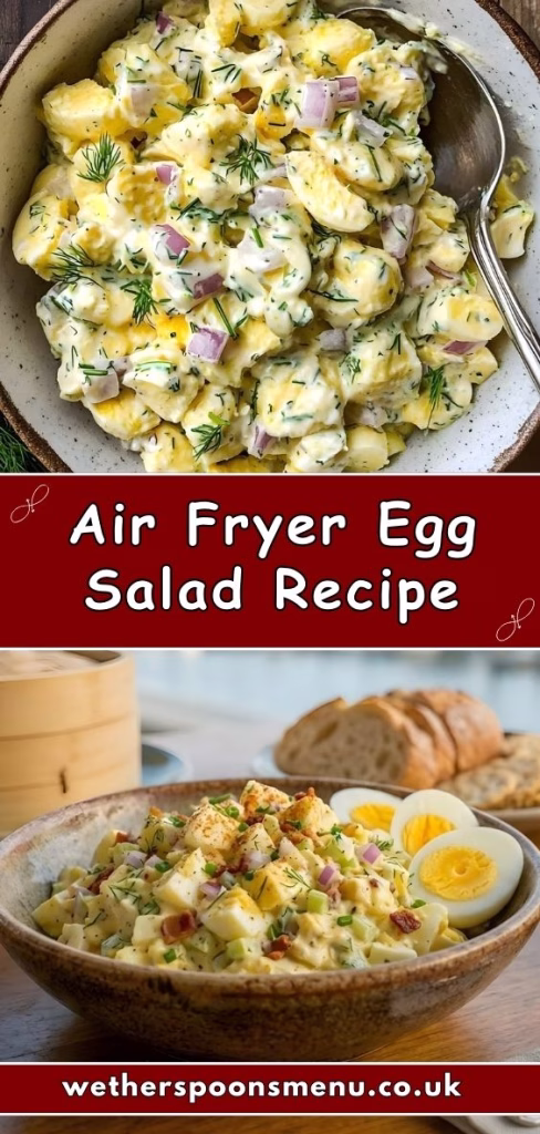 Air Fryer Egg Salad Recipe 