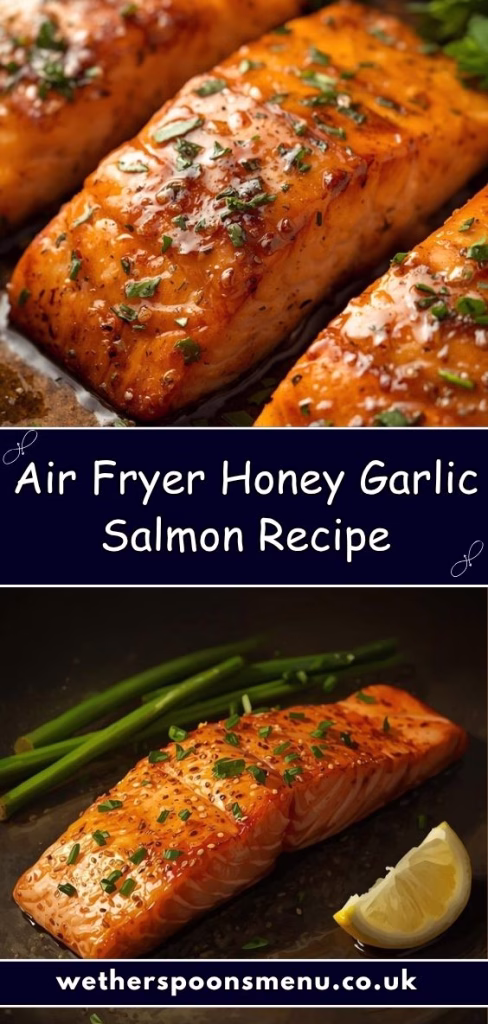 Air Fryer Honey Garlic Salmon Recipe