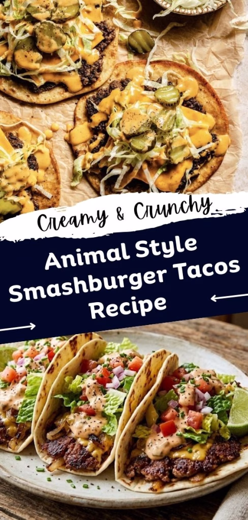 Animal Style Smashburger Tacos Recipe