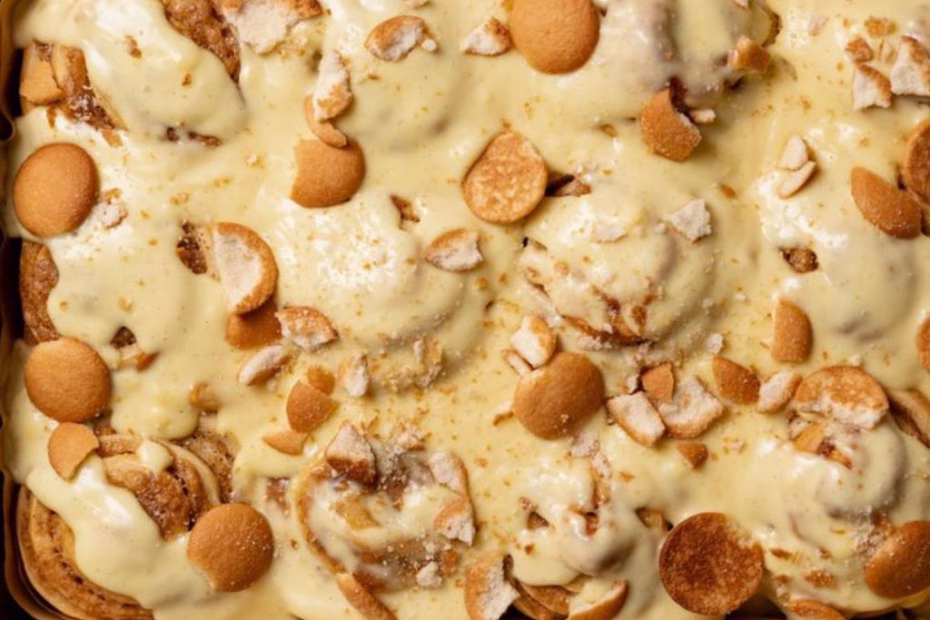 Banana Bread Batter Cinnamon Buns Recipe