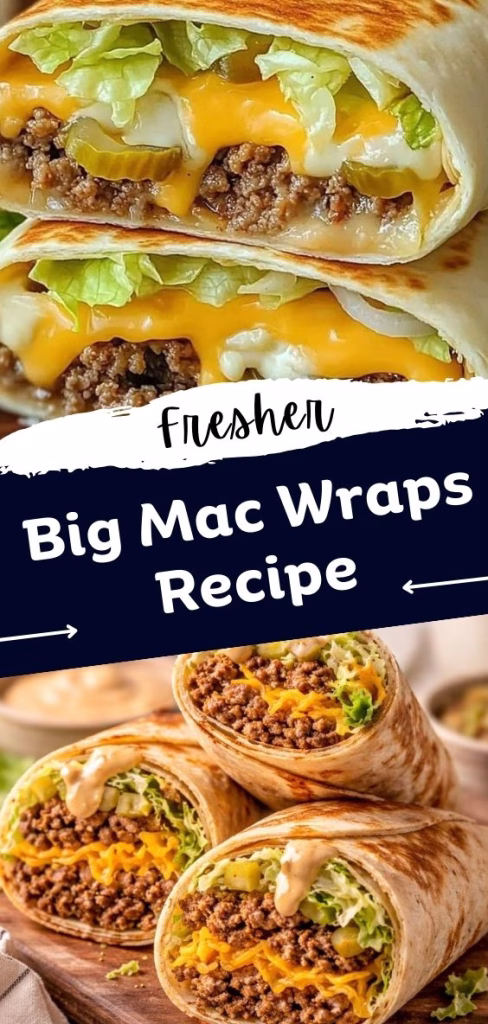 Big Mac Wraps Recipe