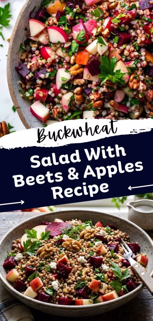 Buckwheat Salad With Beets & Apples Recipe