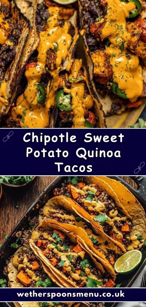 Chipotle Sweet Potato Quinoa Tacos Recipe
