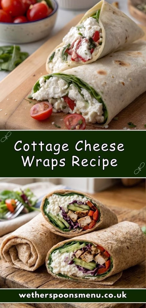 Cottage Cheese Wraps Recipe
