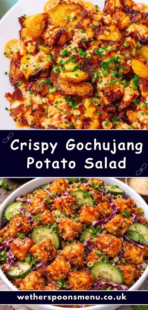 Crispy Gochujang Potato Salad Recipe