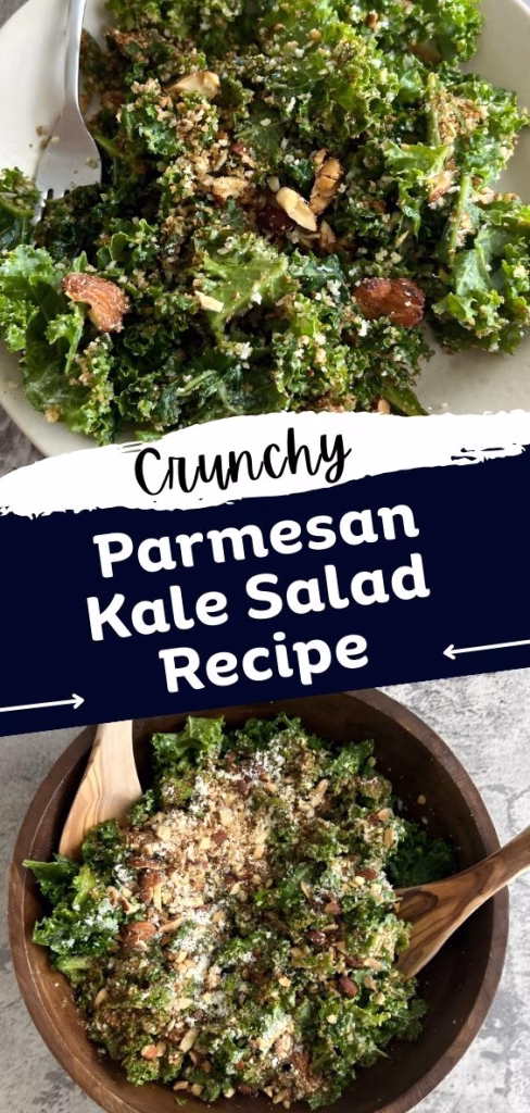 Crunchy Parmesan Kale Salad Recipe