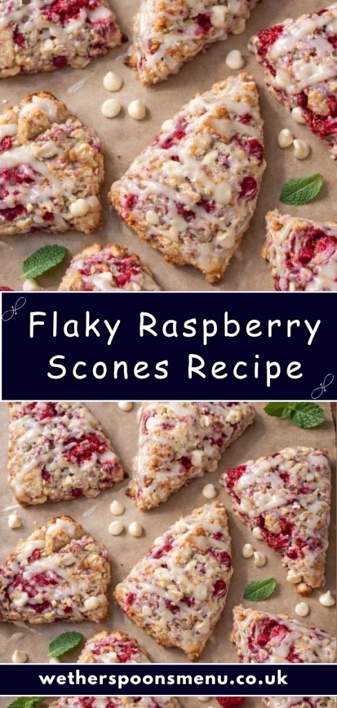 Flaky Raspberry Scones Recipe