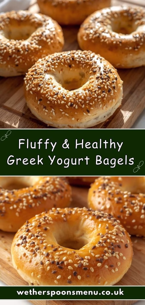 Fluffy & Healthy Greek Yogurt Bagels Recipe