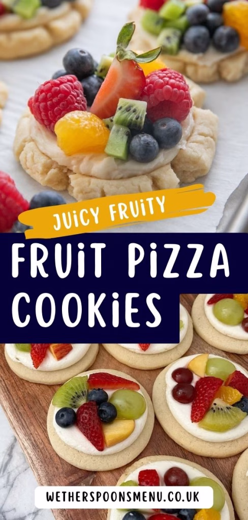 Fruit Pizza Cookies Recipe