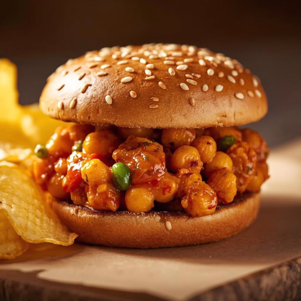 Gochujang Chickpea Salad Sandwich Recipe