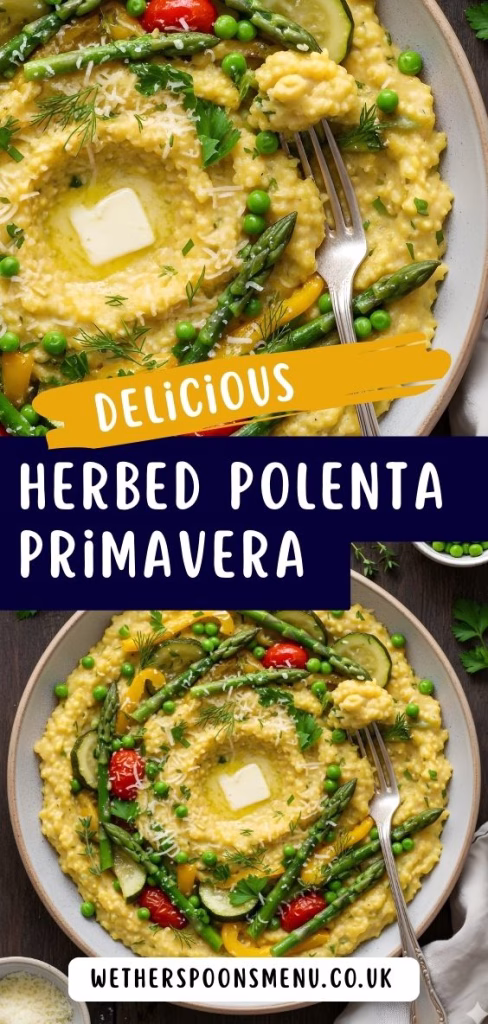 Herbed Polenta Primavera Recipe