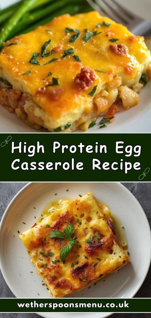 High Protein Egg Casserole Recipe
