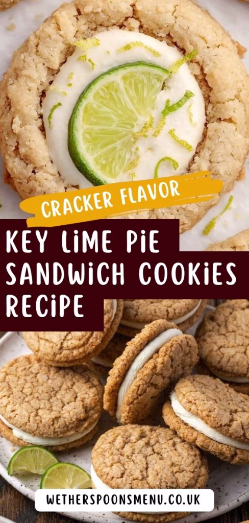 Key Lime Pie Sandwich Cookies Recipe