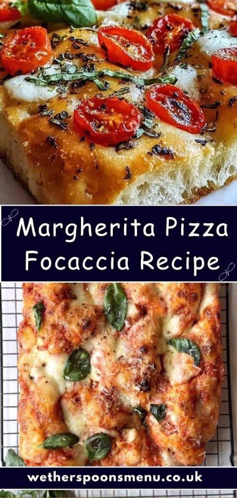 Margherita Pizza Focaccia Recipe