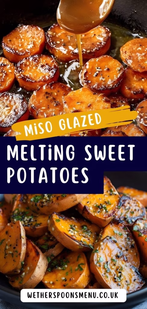 Miso Glazed Melting Sweet Potatoes Recipe