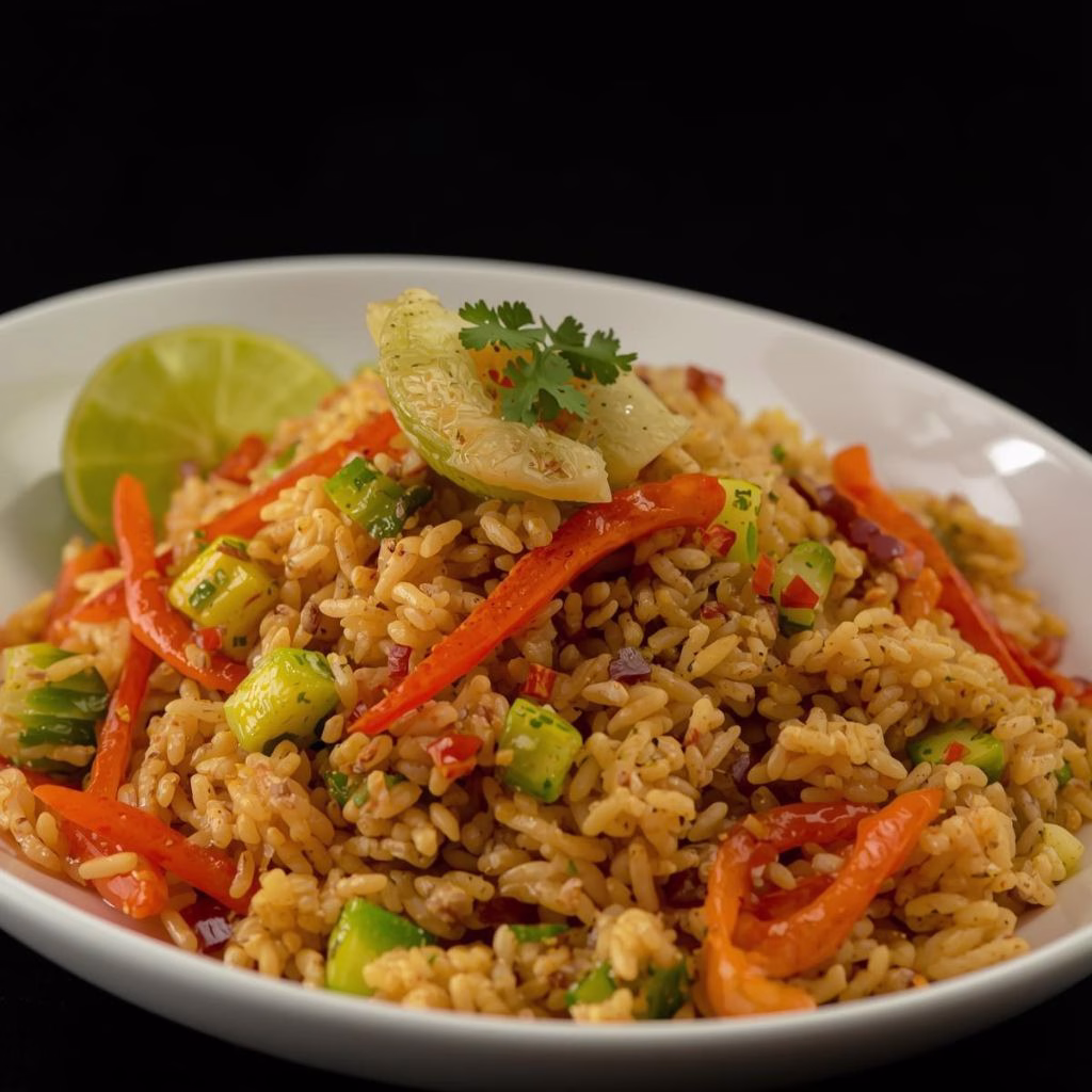 Miso Lime & Ginger Fried Rice Recipe