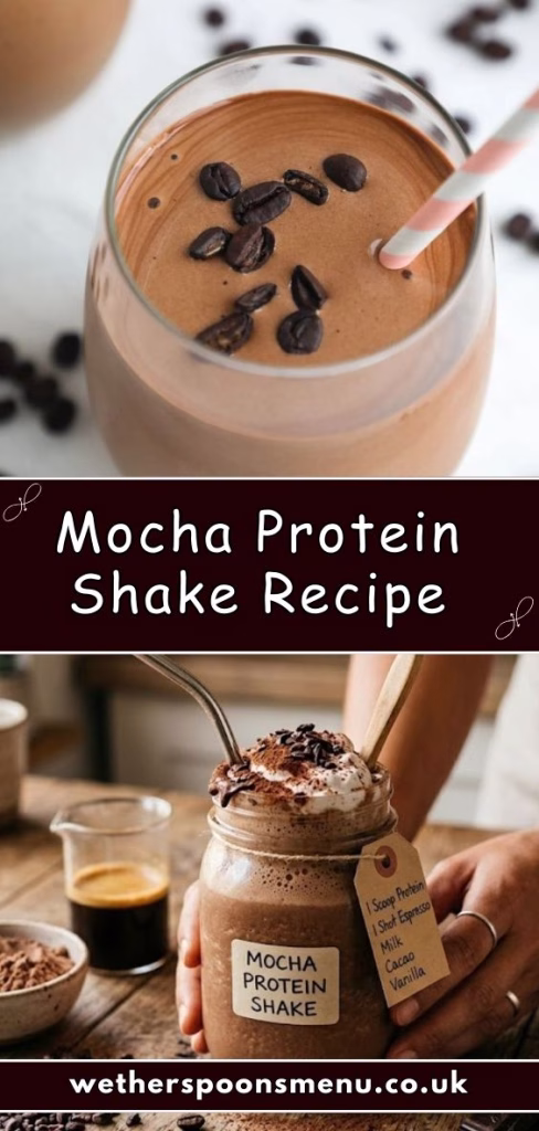 Mocha Protein Shake Recipe