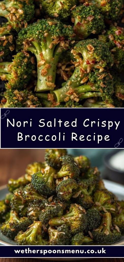 Nori Salted Broccoli Recipe