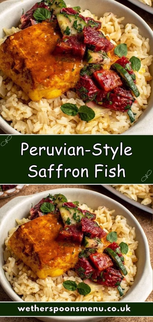 Peruvian-Style Saffron Fish Recipe