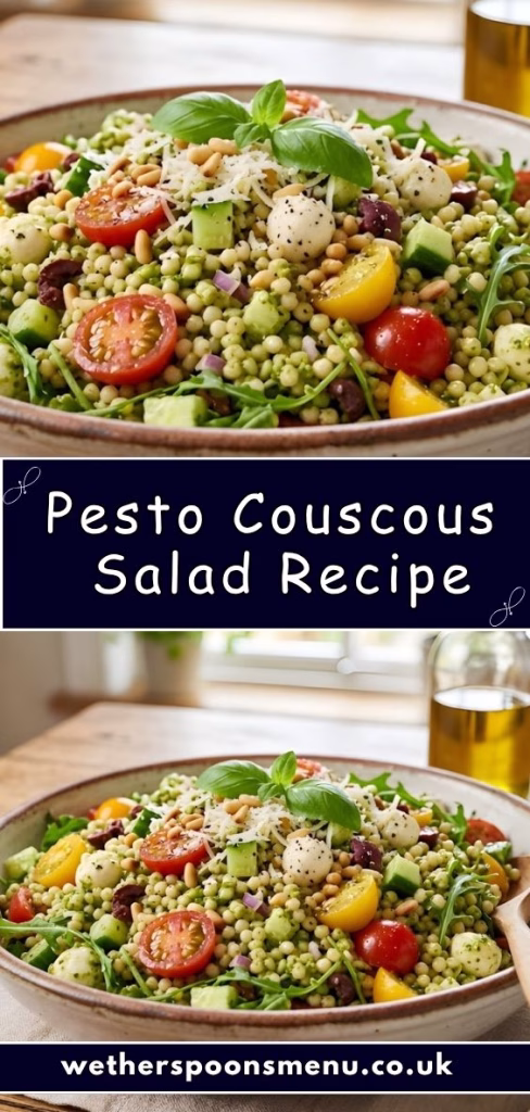 Pesto Couscous Salad Recipe