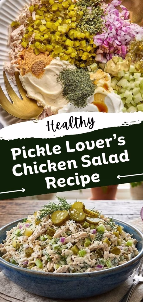 Pickle Lover’s Chicken Salad Recipe
