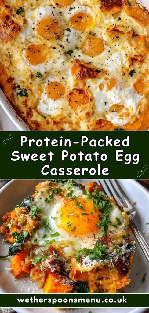 Protein-Packed Sweet Potato Egg Casserole Recipe