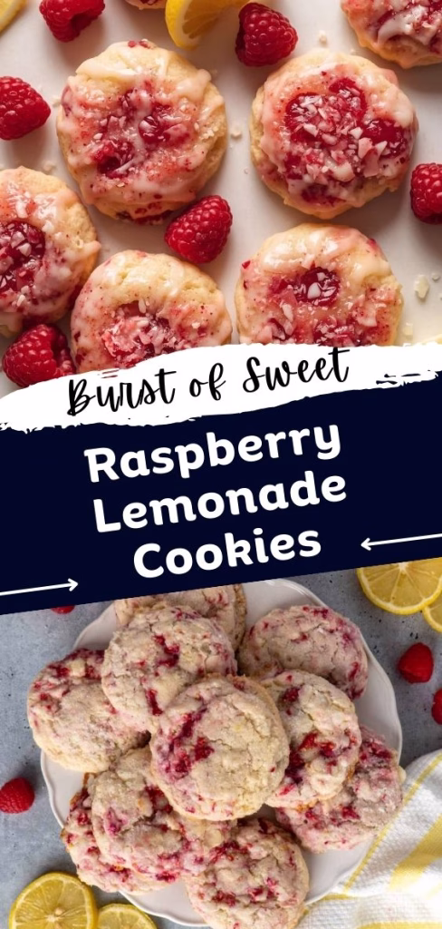 Raspberry Lemonade Cookies Recipe
