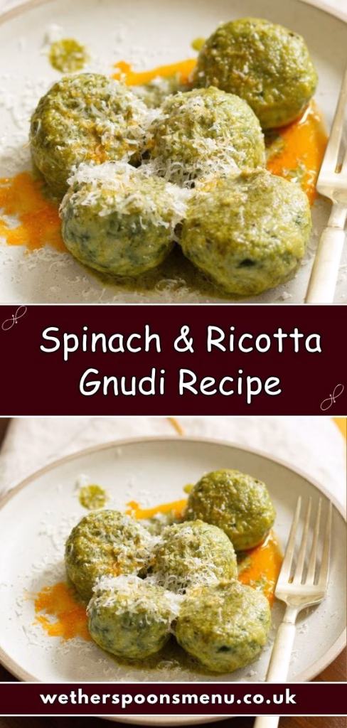 Spinach & Ricotta Gnudi Recipe