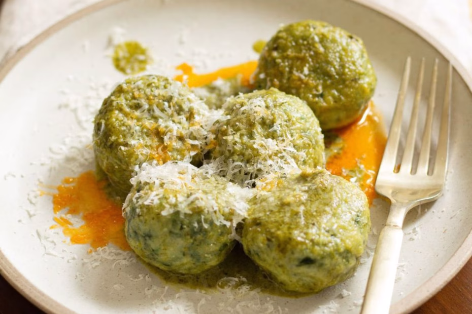 Spinach & Ricotta Gnudi Recipe
