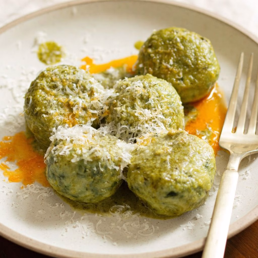 Spinach & Ricotta Gnudi Recipe