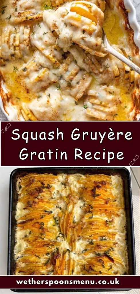 Squash Gruyère Gratin Recipe
