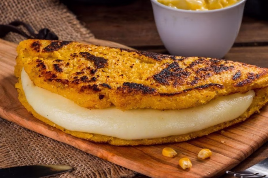 Venezuelan Sweet Corn Cachapas Recipe