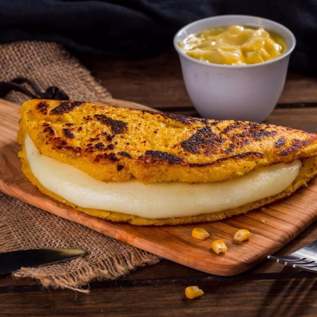 Venezuelan Sweet Corn Cachapas Recipe